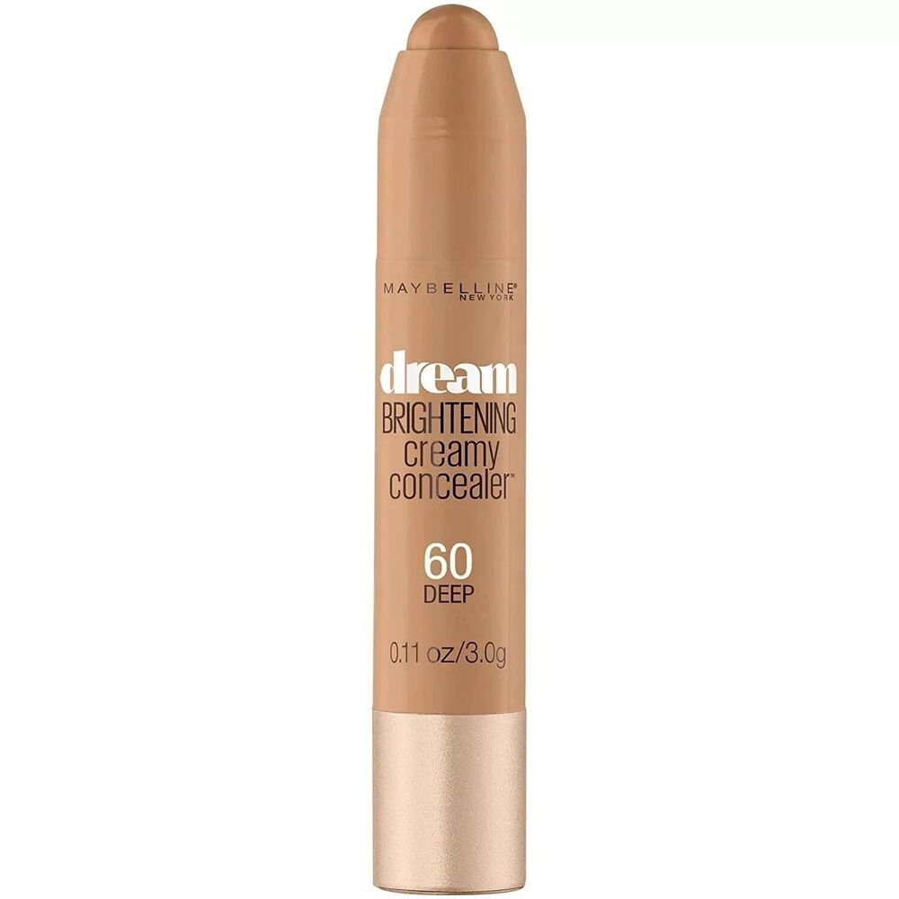 Maybelline New York Dream Brightening Creamy Concealer, 60 Deep